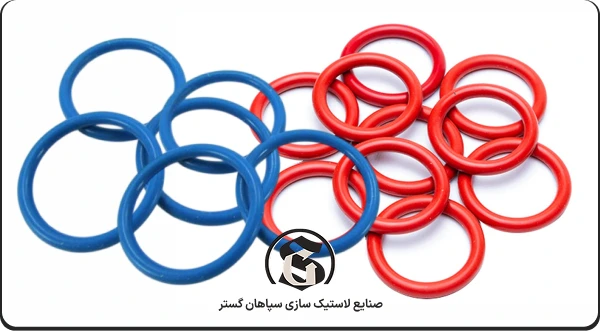 انواع اورینگ سیلیکونی سپاهان لاستیک