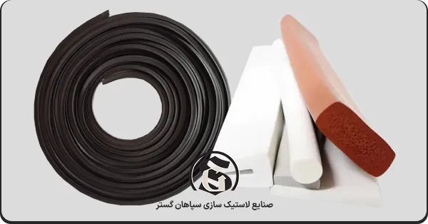 انواع نوار لاستیکی دور درب