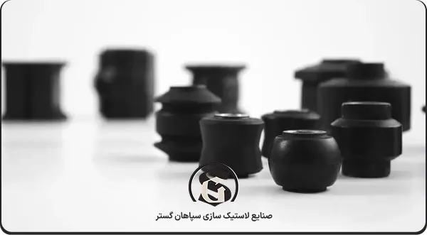 بوش لاستیکی فلزدار