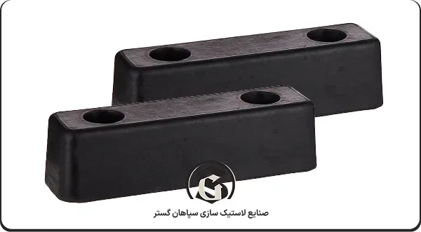 ضربه گیر لاستیکی تمام توپر